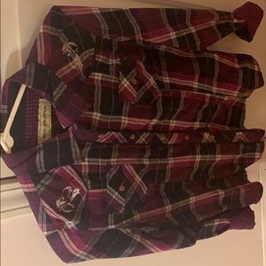 Long sleeve flannel shirt